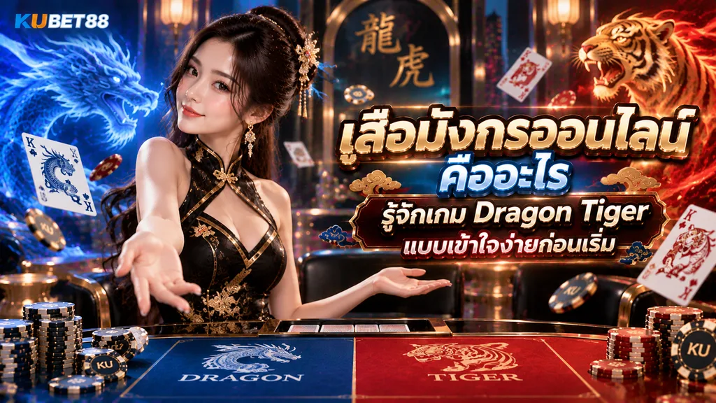 เสือมังกรออนไลน์ คืออะไร รู้จักเกม Dragon Tiger แบบเข้าใจง่ายก่อนเริ่ม