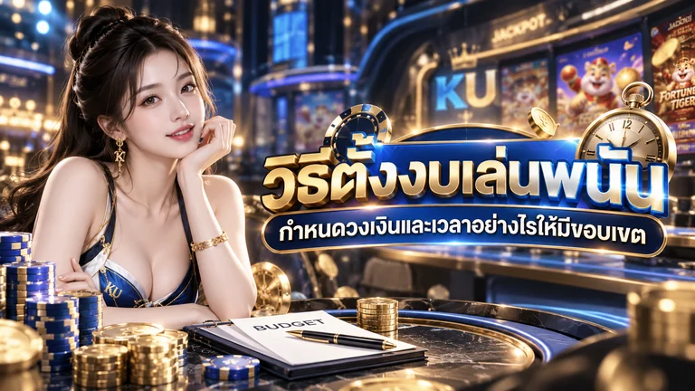 วิธีตั้งงบเล่นพนัน กำหนดวงเงินและเวลาอย่างไรให้มีขอบเขต