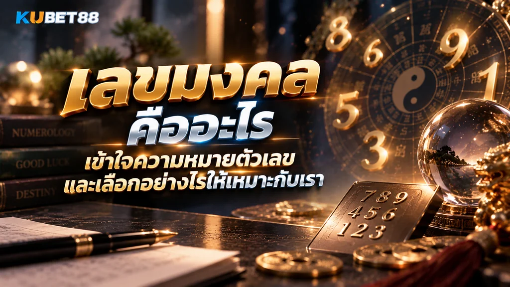 เลขมงคล คืออะไร เข้าใจความหมายตัวเลขและเลือกอย่างไรให้เหมาะกับเรา
