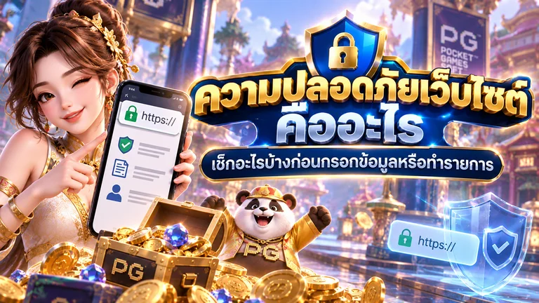 ความปลอดภัยเว็บไซต์ คืออะไร เช็กอะไรบ้างก่อนกรอกข้อมูลหรือทำรายการ