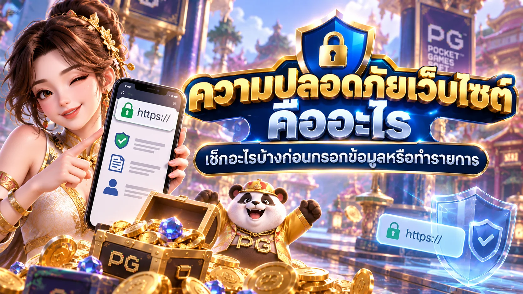 ความปลอดภัยเว็บไซต์ คืออะไร เช็กอะไรบ้างก่อนกรอกข้อมูลหรือทำรายการ